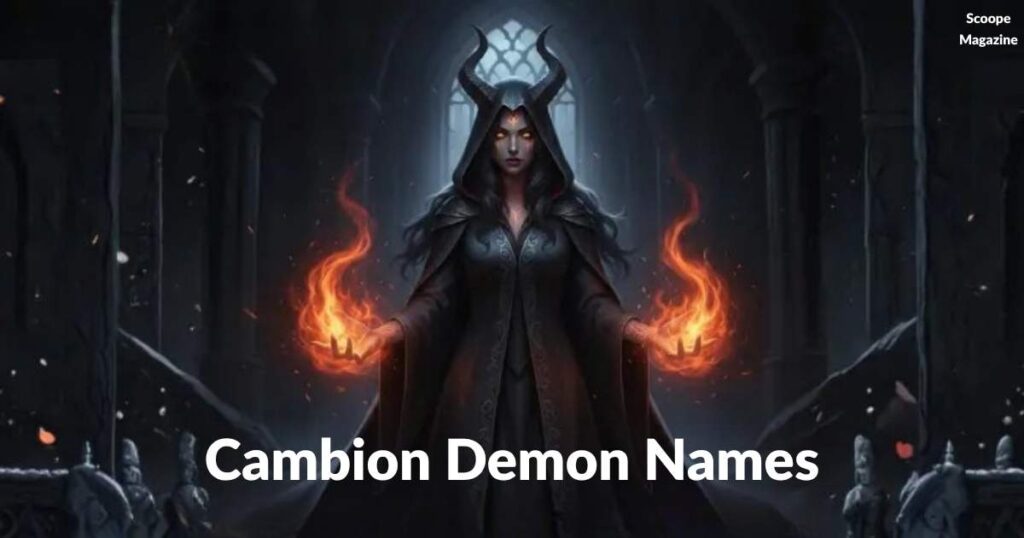 Cambion Demon Names