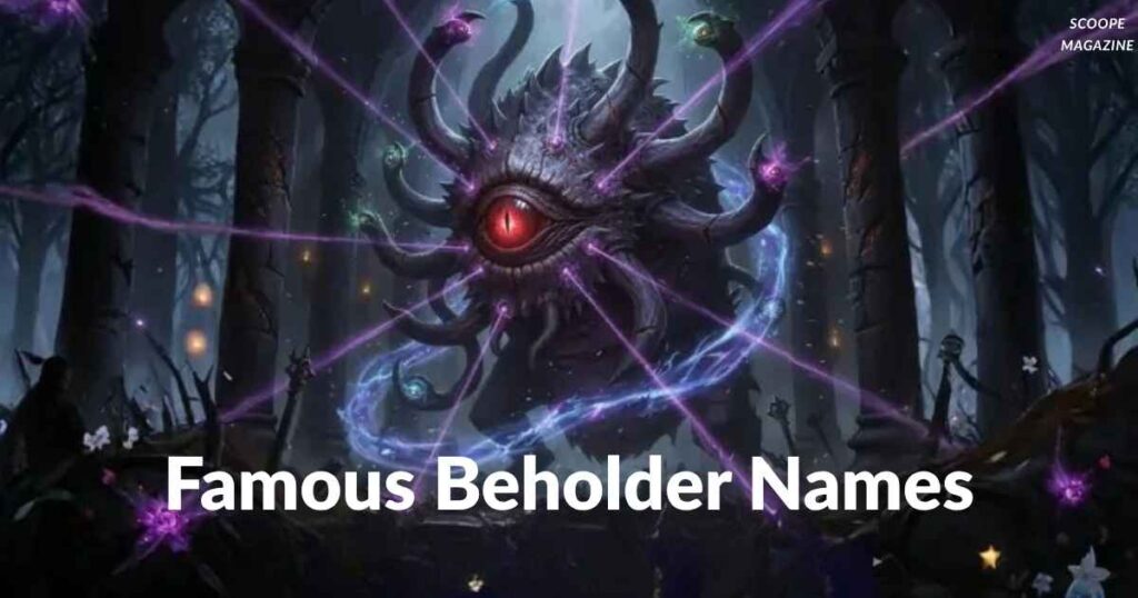 Famous Beholder Names